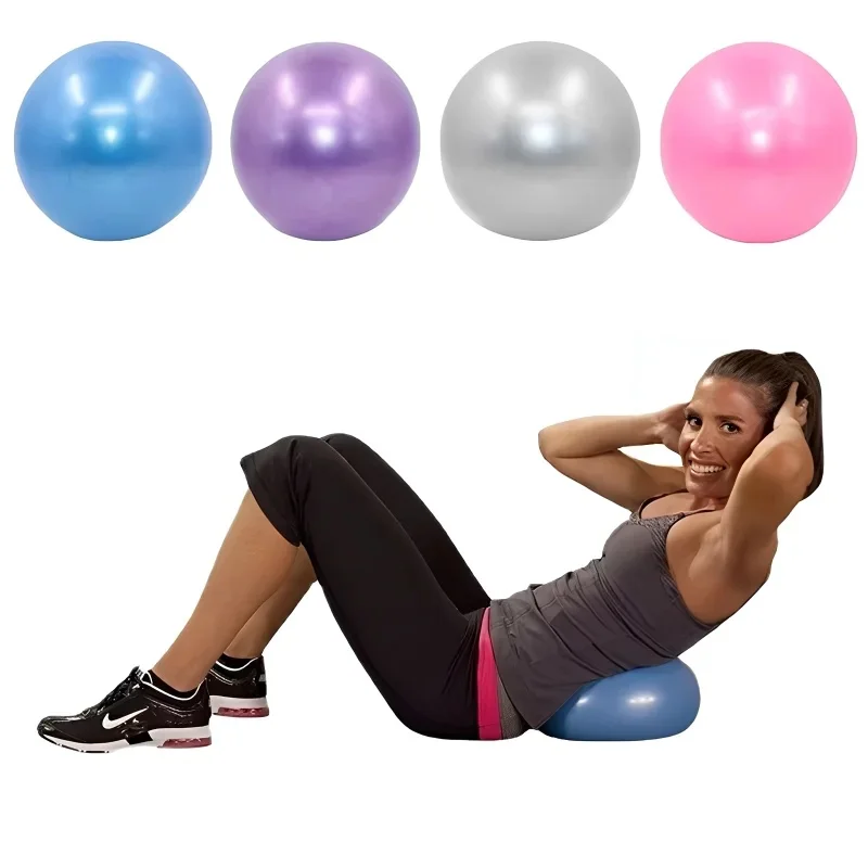 Pilates Yoga Ball Exercises - 25cm Yoga-Ball für Gymnastik, Fitness und