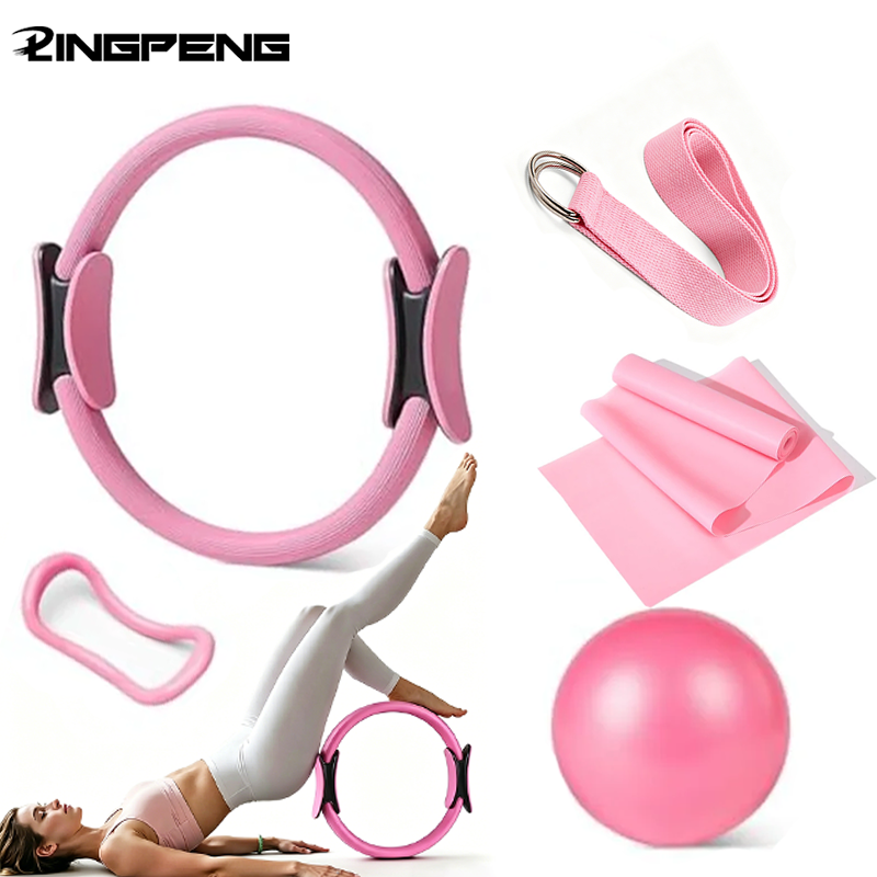 Pilates Yoga Tone - Pilates Ring Set 5-teilig - Heimfitnessgeräte