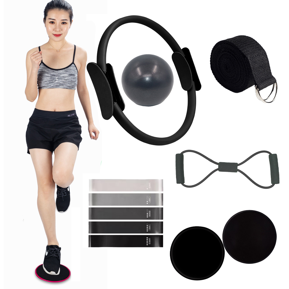 Pilates Yoga Ball Workout - 11Pcs Ausrüstung Set Pilates Workout Zubehör