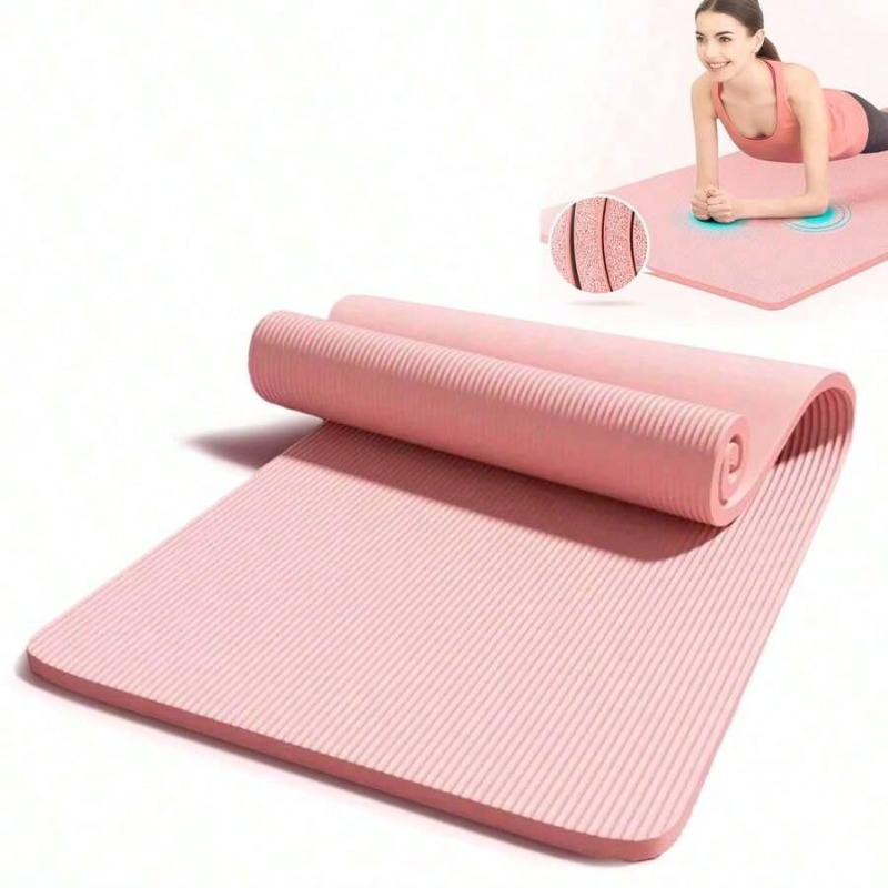 Pilates Yoga Home Workout - Yoga-Matten von BalanceFrom, 1 Zoll extra