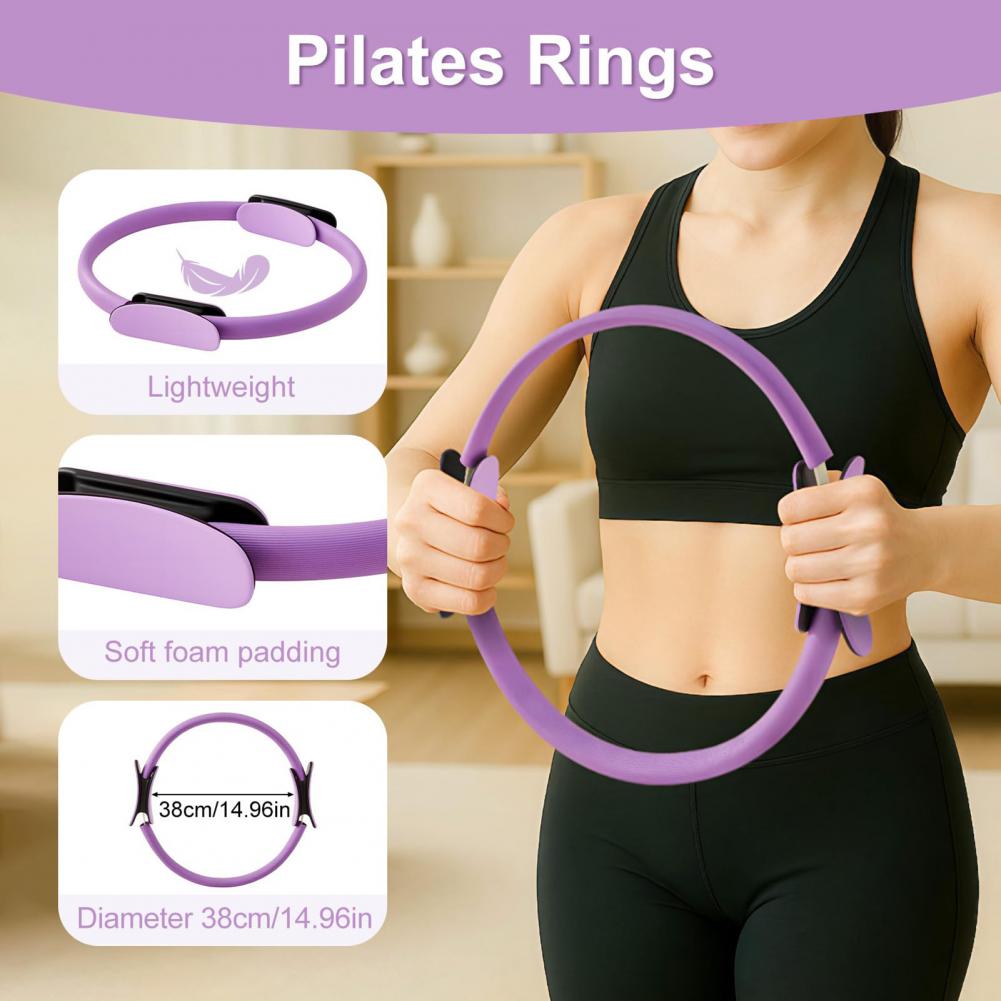 Pilates Yoga Home Workout - Frauen Yoga Fitness Ring Kreis Pilates
