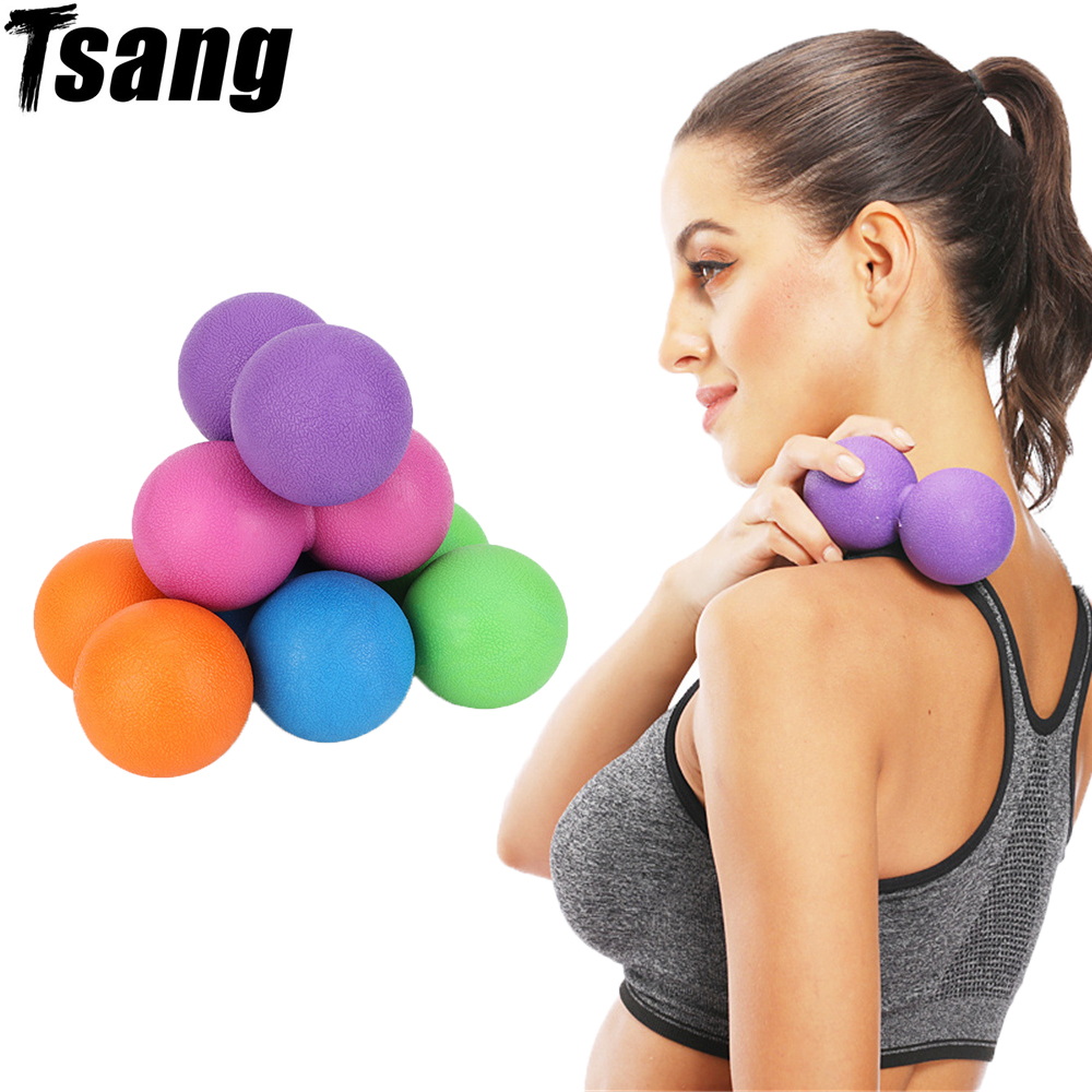 Pilates Yoga Ball Exercises - TPR Yoga Massage Ball Pilates Übung