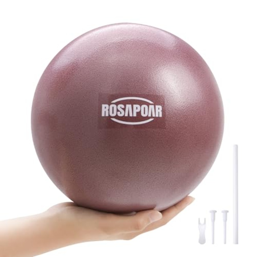 Pilates Yoga Ball Workout - Kleiner Übungsball - 9 Zoll Mini-Pilatesball,
