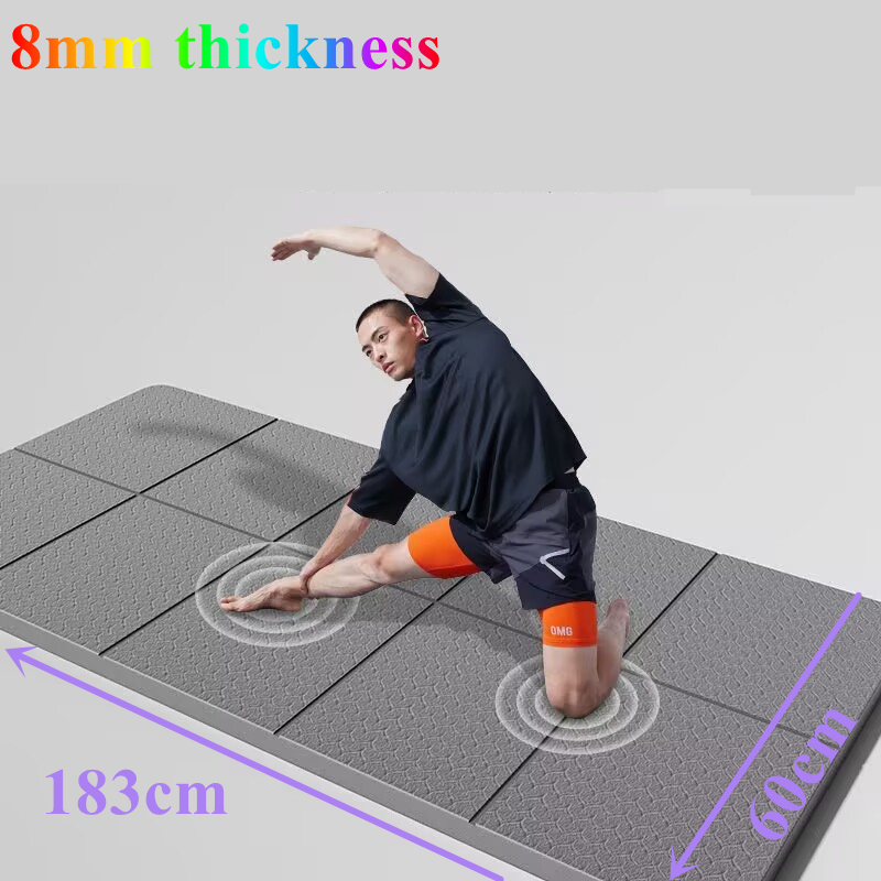 Pilate Yoga Workout - Falten Sie 183 x 60 x