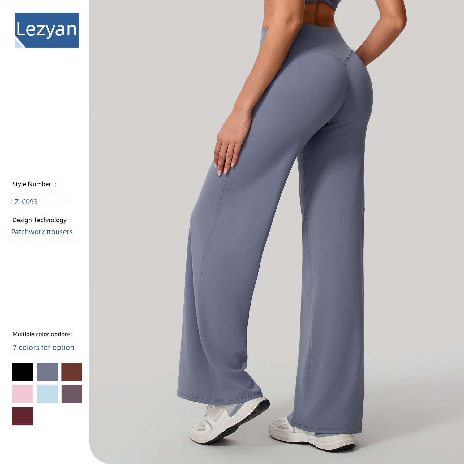 Pilate Yoga Workout - Lezyan Lockere Weiche Yoga-Hose mit Weitem