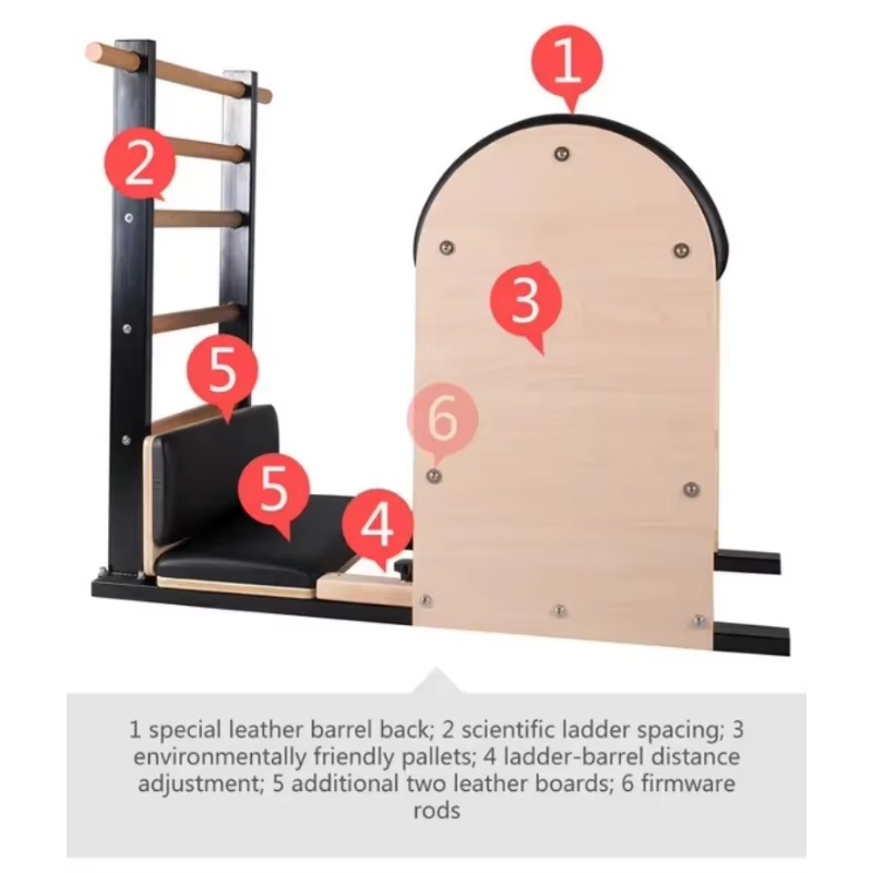 YTYIN Stahl-Ladder-Barrel mit  – Pilates Yoga Core Bewertung und Preis