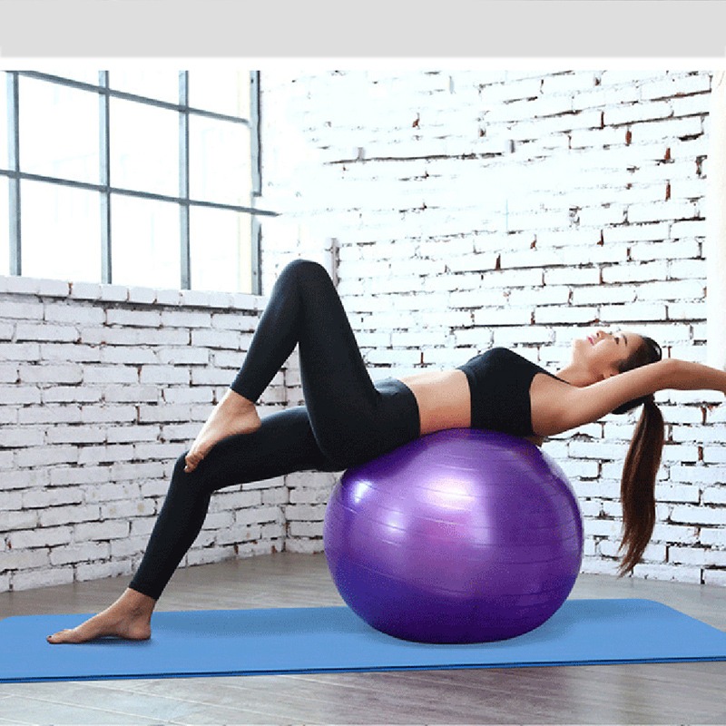 Durchmesser PVC Fitness Bälle  – Pilates Yoga Ball Exercises Bewertung und Preis