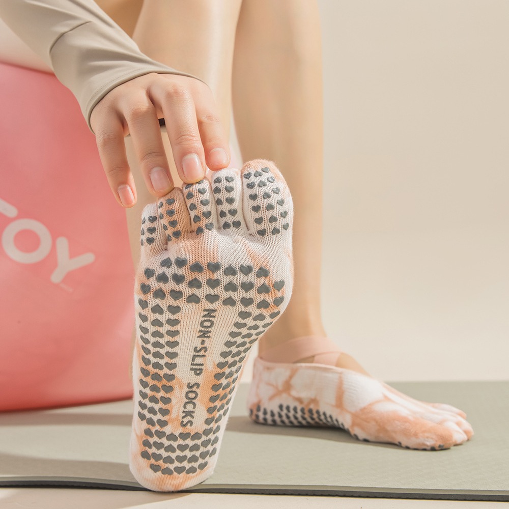 Tie-Dye Damen Fünf-Zehen-Grip- – Pilate Yoga Workout Bewertung und Preis