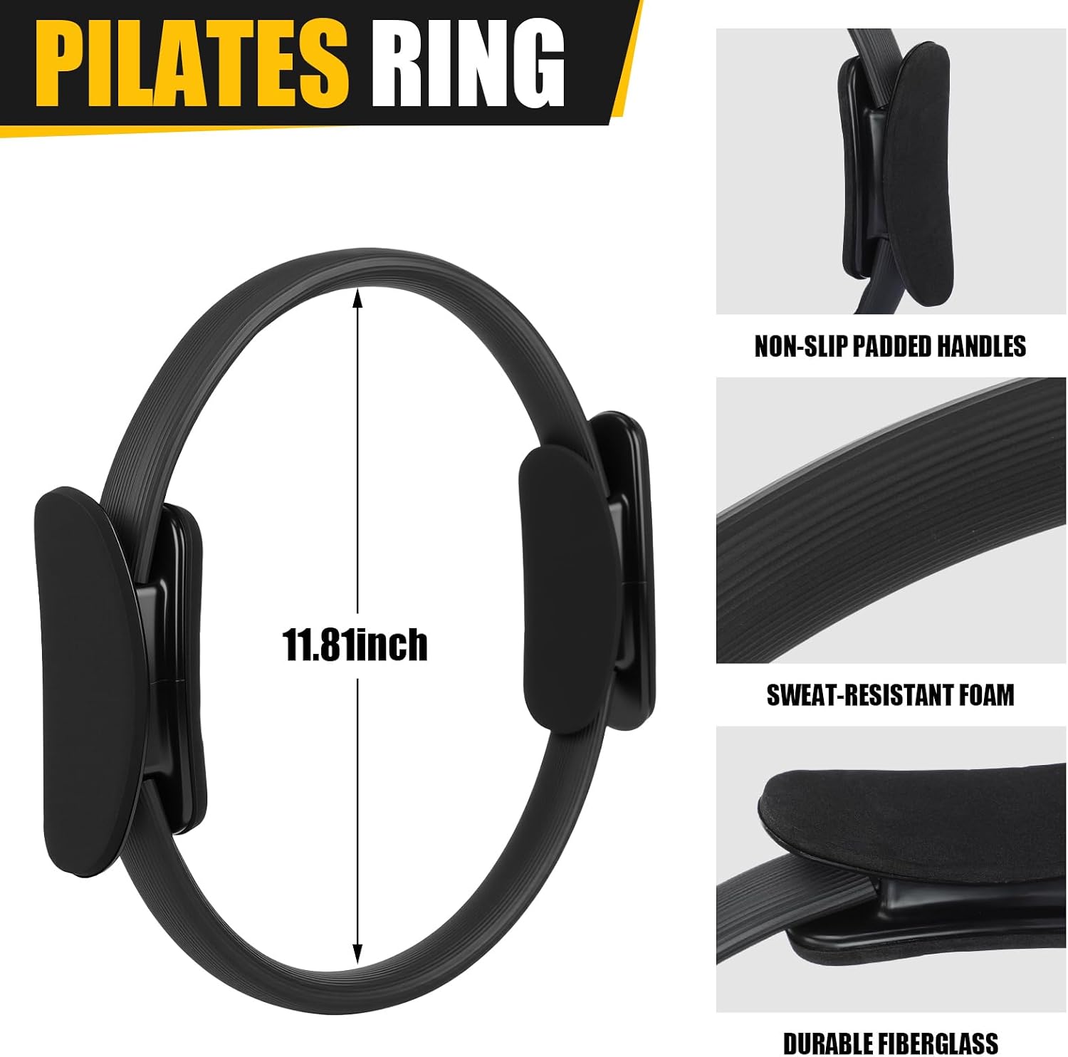 18-teiliges Pilates-Ring- und  – Pilates Yoga Tone Bewertung und Preis