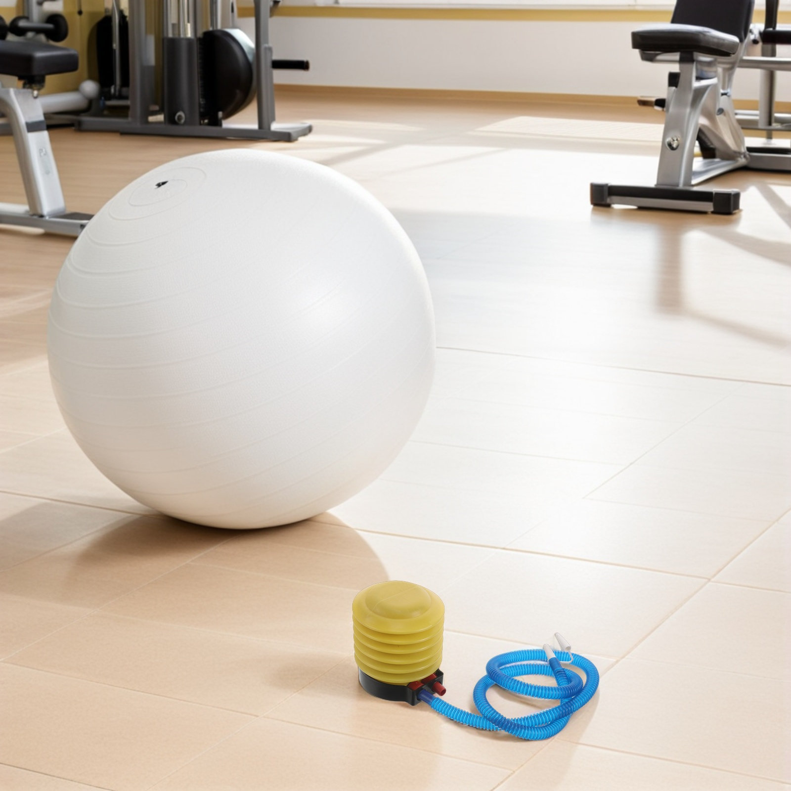 1 Set Yoga-Ball-Pumpe, manuell – Yoga Pilates Yoga Bewertung und Preis