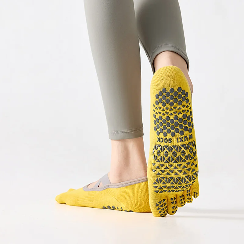 5/10 Paar Damen-Yoga-Zehensock – Yoga Pilates Yoga Bewertung und Preis