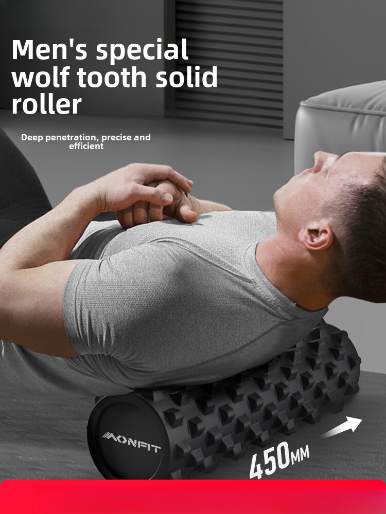 Massagerolle aus massivem Scha – Yoga Pilates Yoga Bewertung und Preis