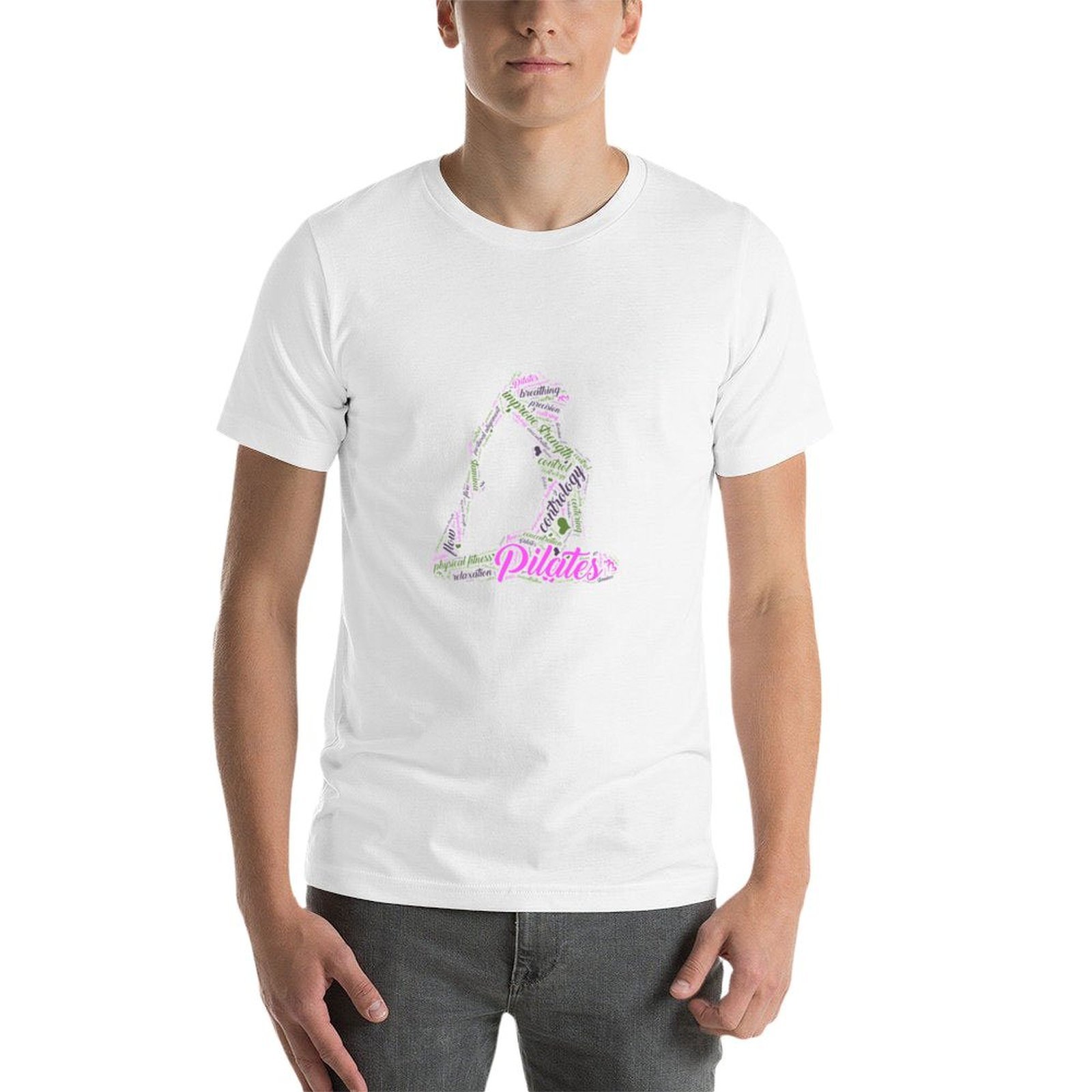 Damen Fun Word Cloud und Cute  – Pilates Yoga Classes Bewertung und Preis