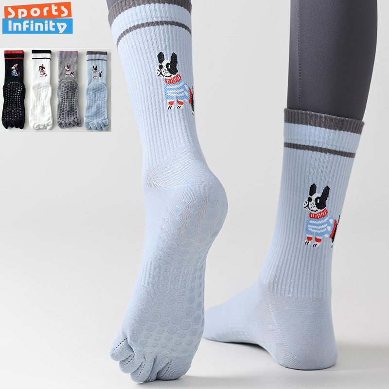 Nette Hund Druck Yoga Socken A – Pilate Yoga Workout Bewertung und Preis