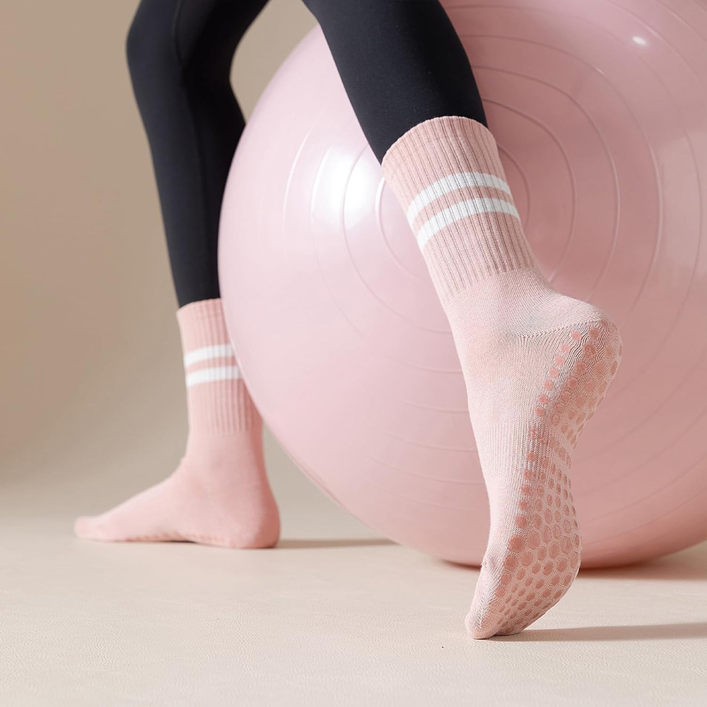 Yoga-Pilates-Socken mit Griffe – Pilate Yoga Workout Bewertung und Preis