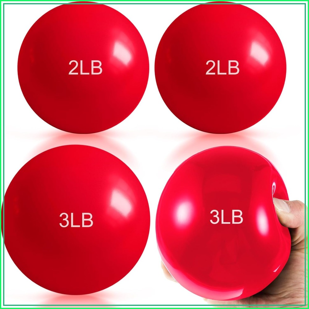 1lb-5lb Gewichtete Trainingsbä – Pilates Yoga Ball Exercises Bewertung und Preis