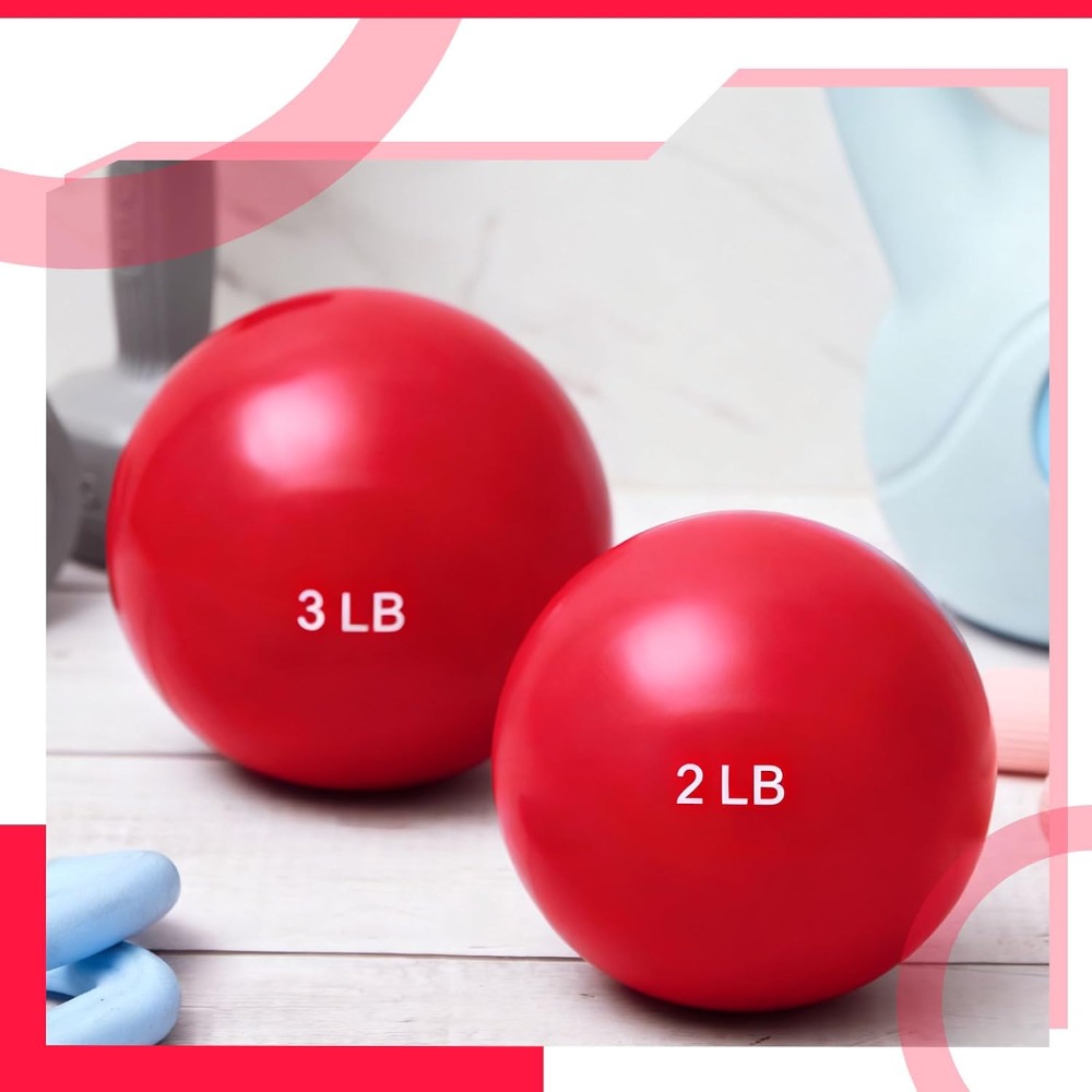 1lb-5lb Gewichtete Trainingsbä – Pilates Yoga Ball Exercises Bewertung und Preis
