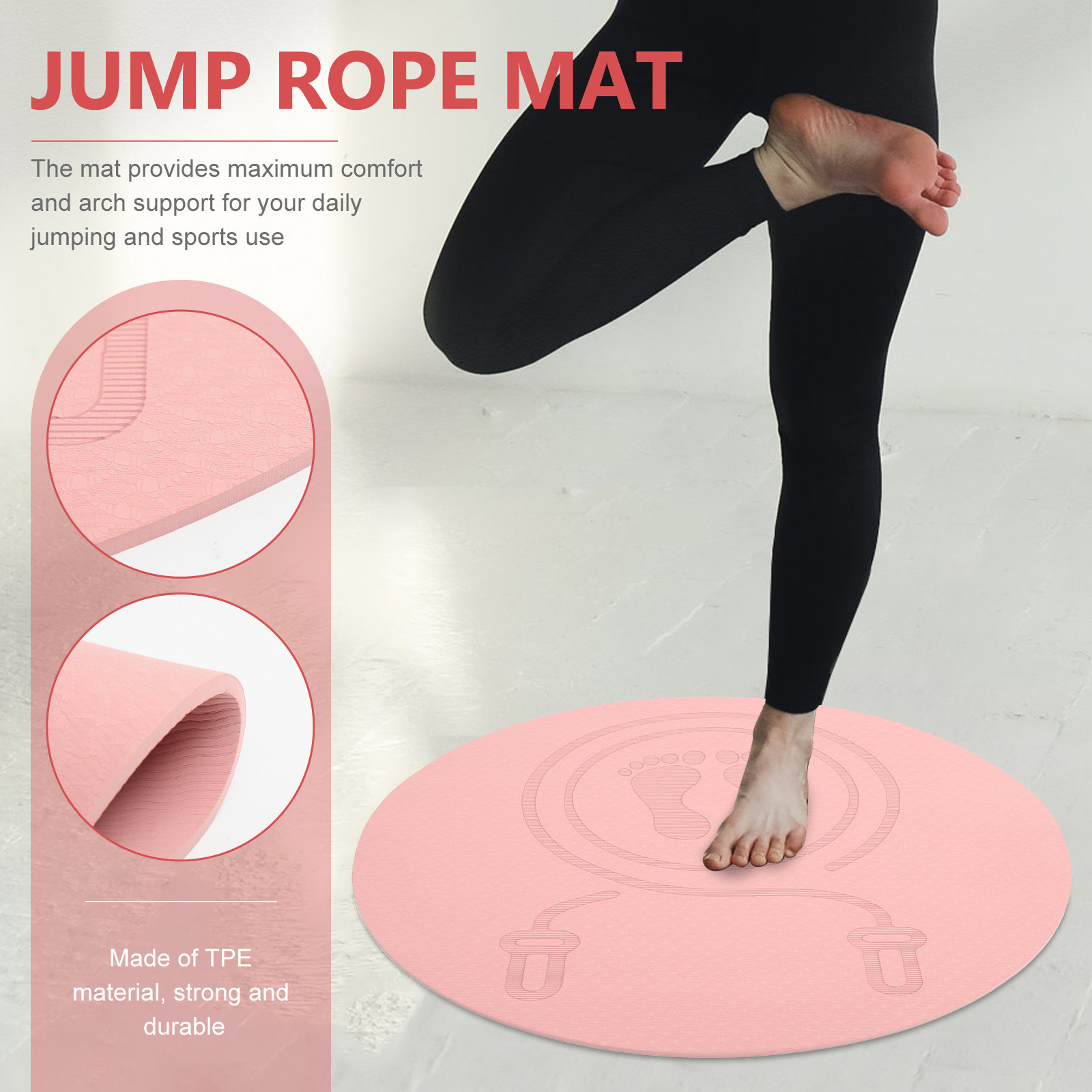 TPE-Springseilmatte, rutschfes – Pilates Yoga Hot Bewertung und Preis