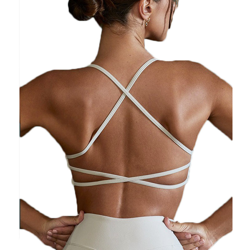 Aiithuug Yoga-BH mit überkreuz – Pilate Yoga Workout Bewertung und Preis