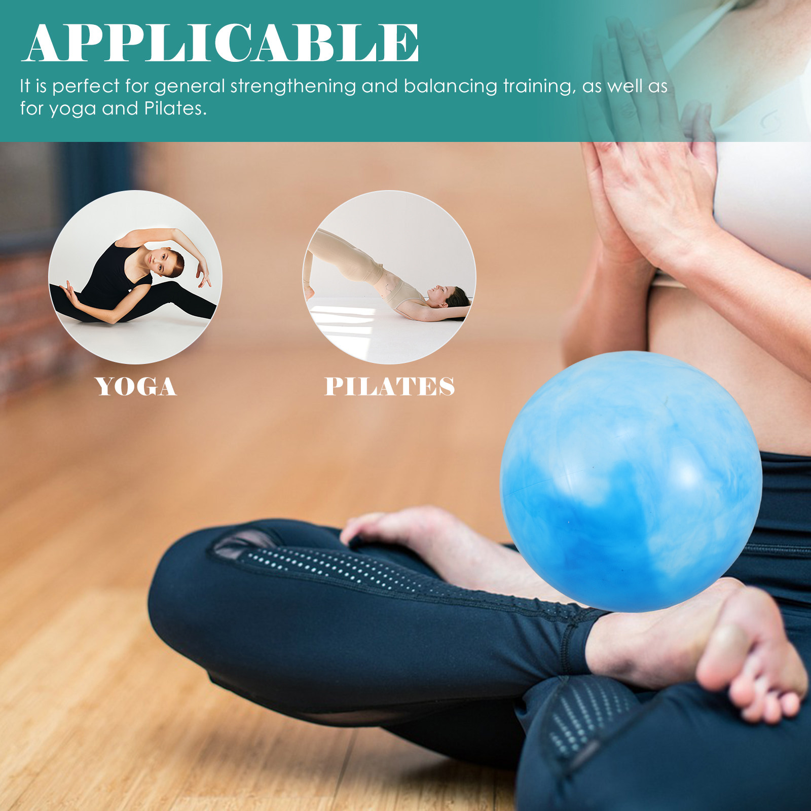 Mini Pilates Ball 25 cm Aquare – Pilates Yoga Tone Bewertung und Preis