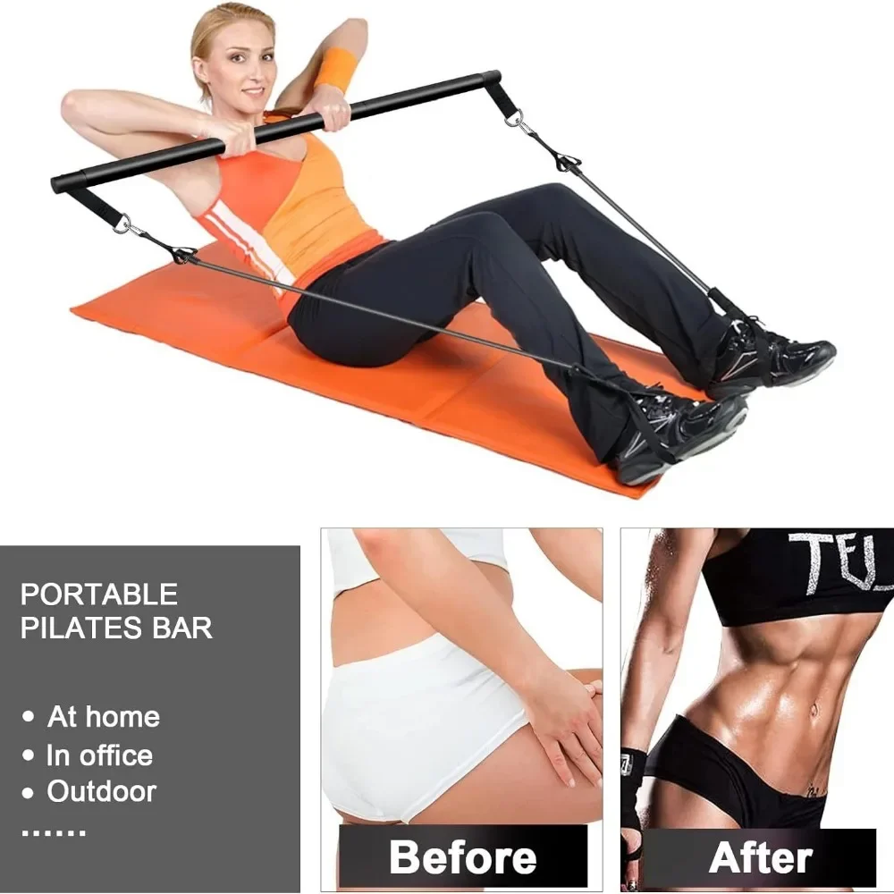 Tragbarer Yoga-Pilates-Bar-Sti – Pilates Yoga Tone Bewertung und Preis