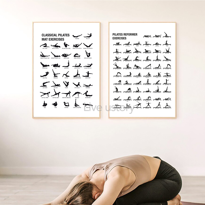 Rahmenloses Pilates-Workout-Di – Yoga Pilates Yoga Bewertung und Preis