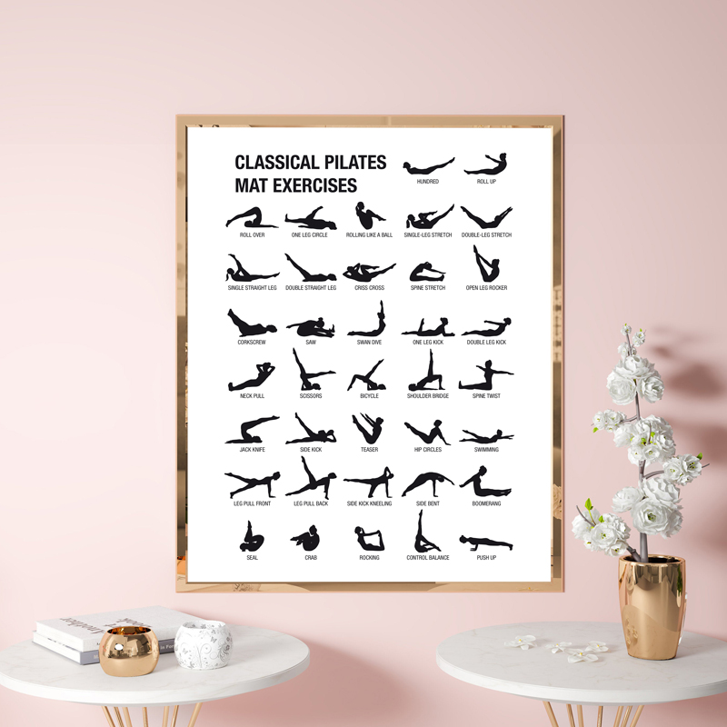 Rahmenloses Pilates-Workout-Di – Yoga Pilates Yoga Bewertung und Preis