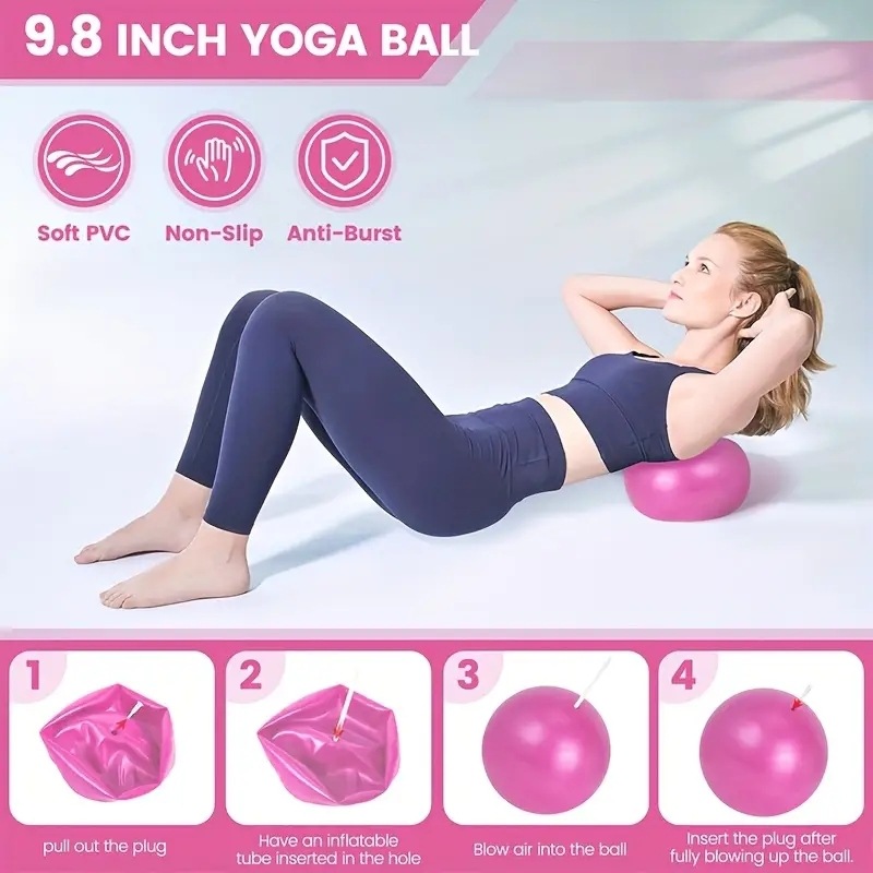 5-teiliges Pilates-Ausrüstungs – Pilates Yoga Ball Exercises Bewertung und Preis