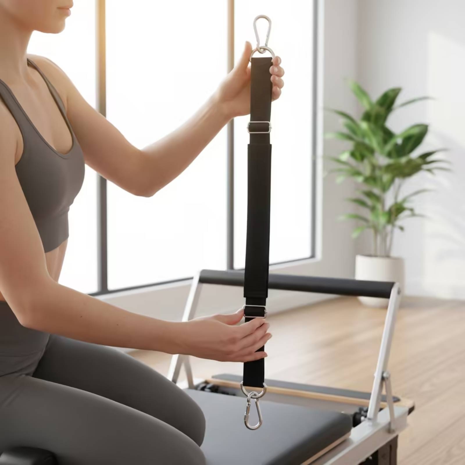 Verstellbarer Hakenriemen, gen – Pilates & Yoga Unleashed International Academy Bewertung und Preis
