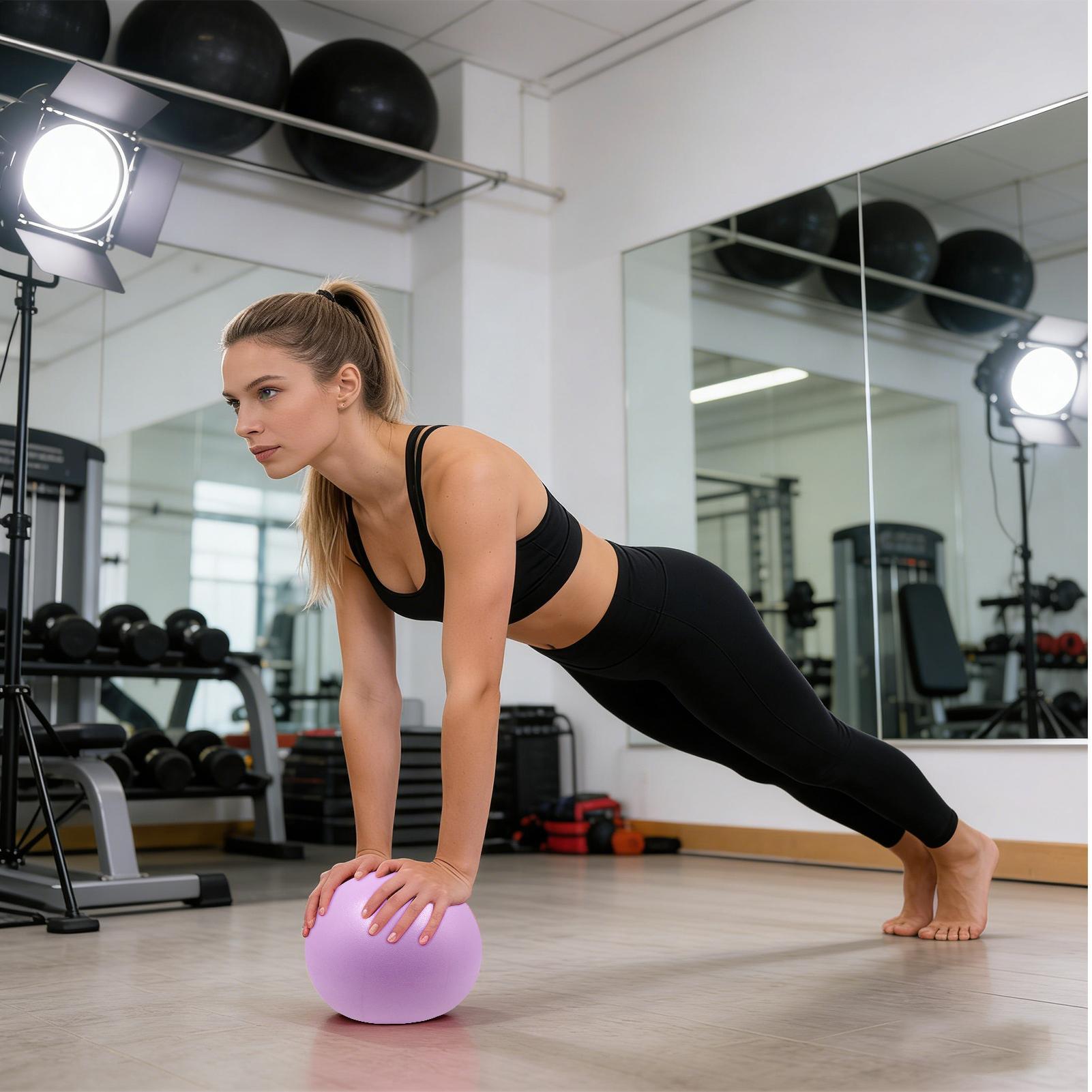 Gefrosteter, verdickter Übungs – Pilates Yoga Ball Exercises Bewertung und Preis