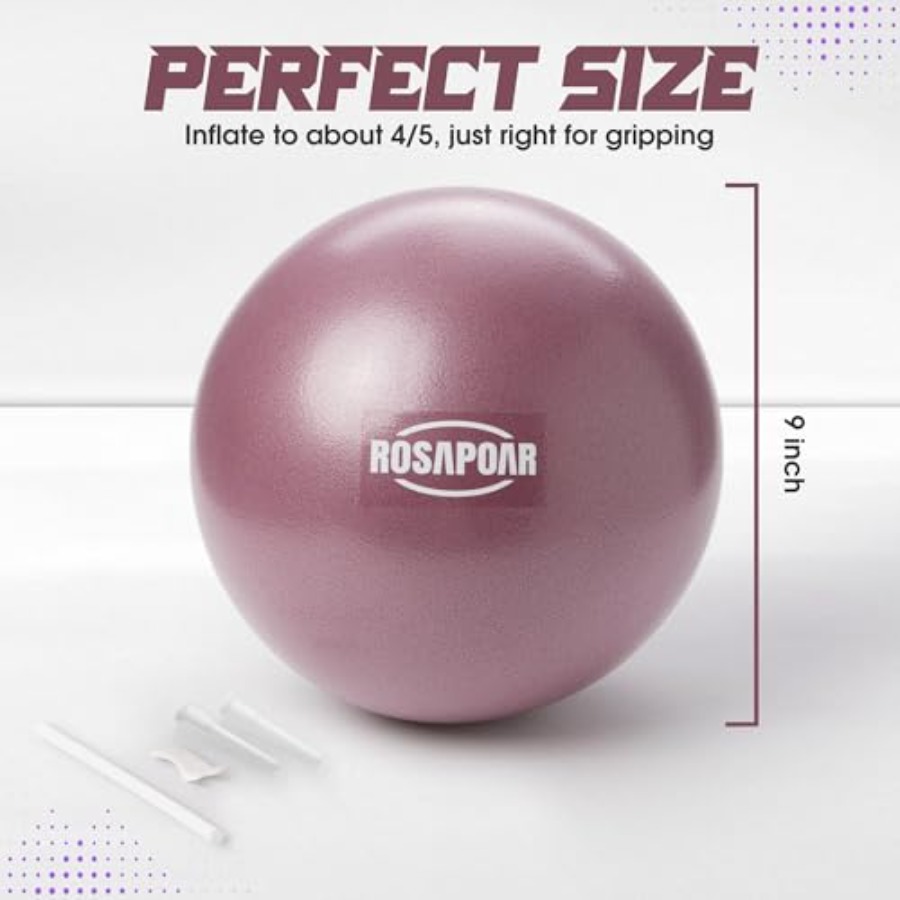 Kleiner Übungsball - 9 Zoll Mi – Pilates Yoga Ball Workout Bewertung und Preis