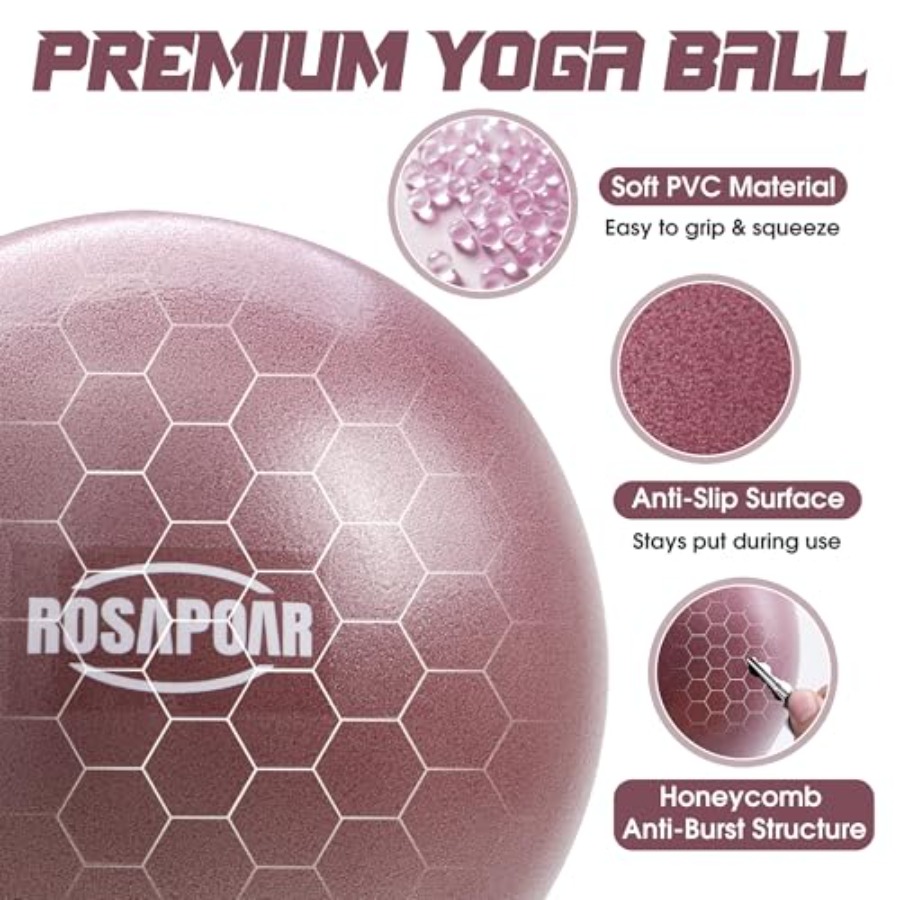 Kleiner Übungsball - 9 Zoll Mi – Pilates Yoga Ball Workout Bewertung und Preis