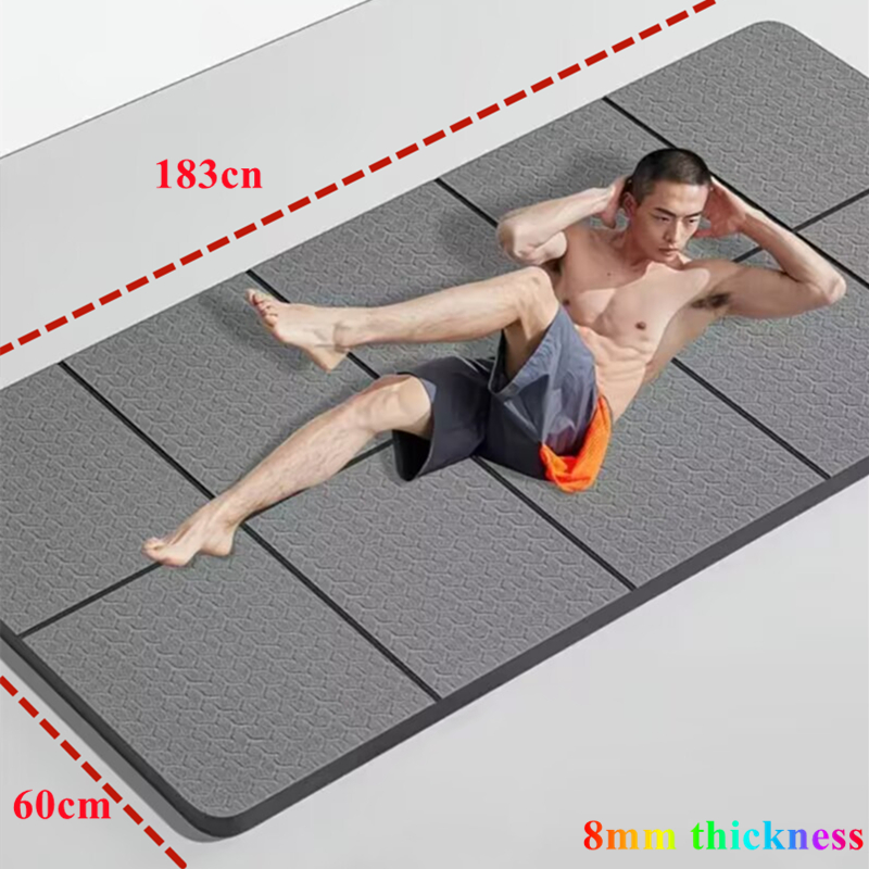 Falten Sie 183 x 60 x 0,8 cm u – Pilate Yoga Workout Bewertung und Preis