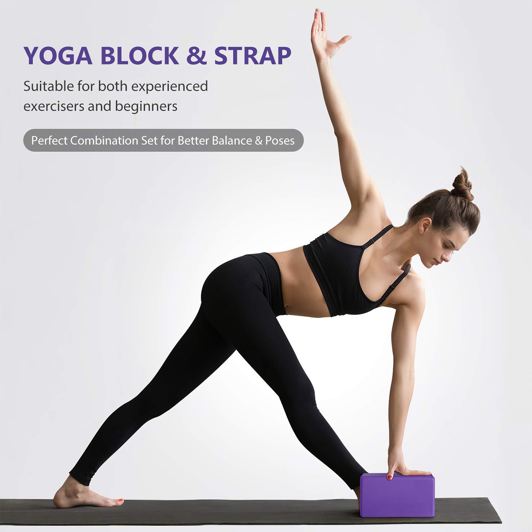 AEB0-Yoga-Block- und Yoga-Gurt – Pilates Yoga Tone Bewertung und Preis