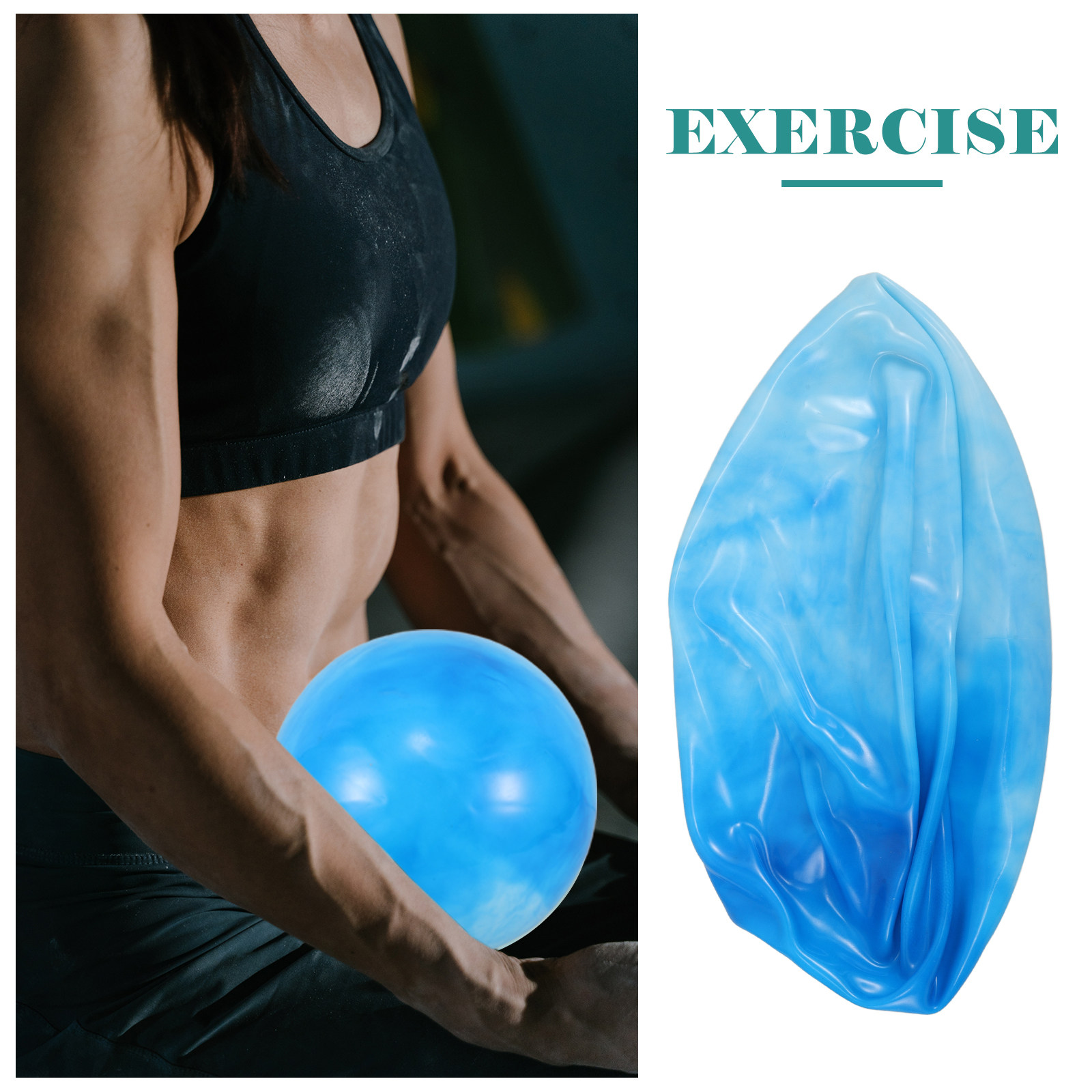 25 cm Bunter Aquarell-Design P – Pilates Yoga Ball Workout Bewertung und Preis